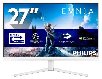 Image de Philips Evnia 5000 27M2N5901A Moniteur de jeu 27" 4K Ultra HD 1ms Bianco