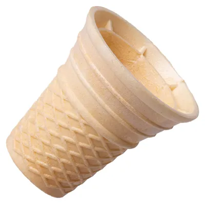 Produktbild von Bazko Klassischer Waffelbecher halbsüße Eiswaffeln 7 cm / 6,6 cm 340 Stück