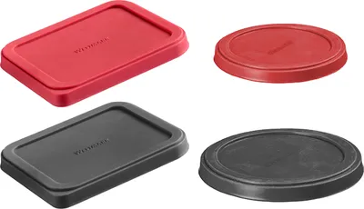 Produktbild von Westmark 4 Frischhaltedeckel (2xrund,2xeckig)