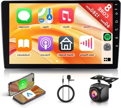 Obrázok produktu pre Android autorádio – 2 DIN autorádioprehrávač – multimediálne zariadenie – navigačný systém – rádio s Bluetooth