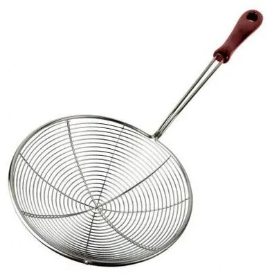 Edelstahl Skimmer Seiher, 1 Stück, 15,9 cm lang, 6,4 Zoll breit