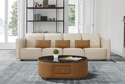 Produktbild von Sofa Couch 310cm Polster Sofas 5 Sitzer Textil big xxl Wohnzimmer Couchen Leder