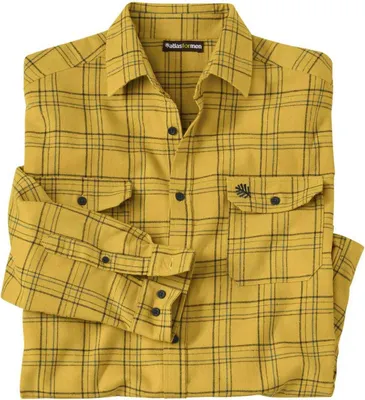 Image de Atlas For Men - Chemise pour homme AF1824 (XXL) (jaune)