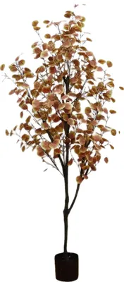 Produktbild von Künstlicher Eukalyptusbaum, realistische Seidenblätter, vielseitige Dekoration, 180cm