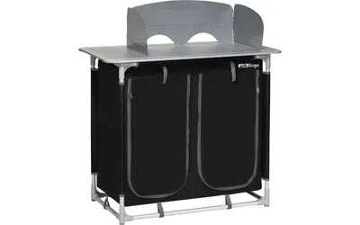 Produktbild von BERGER Klappbarer Küchenbox 4 Fäche - schwarz