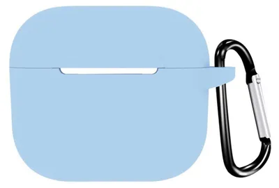 Zdjęcie produktu dla Techsuit Silikonowe etui do AirPods 4 – ultracienkie, gładkie – niebieskie