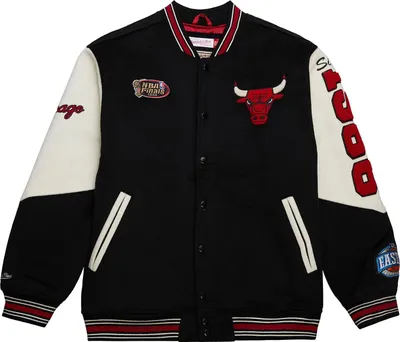 Produktbild von M&N Vintage Varsity Wool Jacke - NBA Chicago Bulls - S