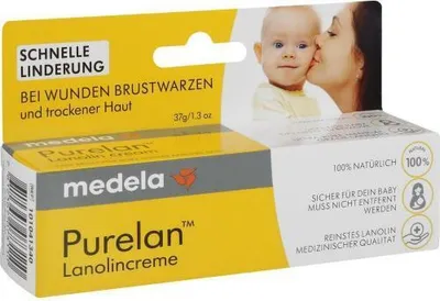 Produktbild von Medela Brustwarzen-Salbe Purelan 37g OneSize