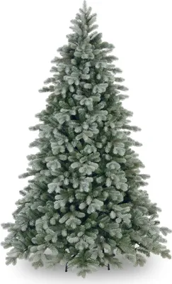 Produktbild von artplants.de Künstlicher Weihnachtsbaum Paris, blau, gefrostet, 230cm, Ø 160cm - X-Mas Baum - Kunsttannenbaum