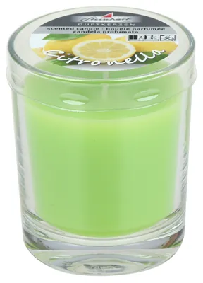 Produktbild von Citronella Kerze im Glas Limette 79/65 mm