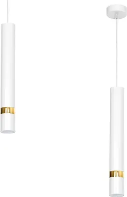 Produktbild von Pendelleuchte Milagro JOKER 1xGU10 weiß gold Metall