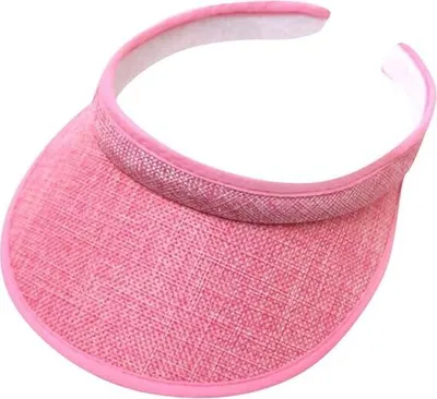 Produktbild von Sommerhut für Damen - Leichter und Atmungsaktiver Golf-Sportcap mit Breiter Krempe - Sonnenschutz Visiermütze ohne Kopfschmerz, Ideal für Outdoor-Sport und Strand