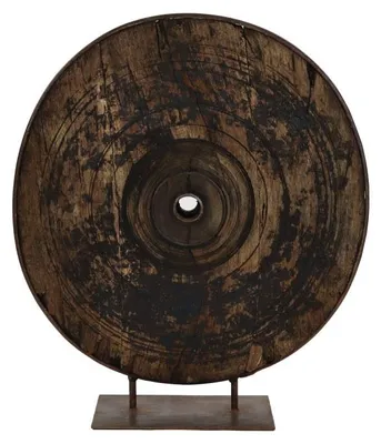 Zdjęcie produktu dla Pomax Pompei, dekoracyjny element, naturalny, średnica 98 cm, szerokość 30 cm, wysokość 105 cm