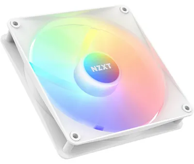 Obrázek produktu pro Ventilátor do počítačové skříně NZXT F140 RGB Core 14 cm bílý 2 ks