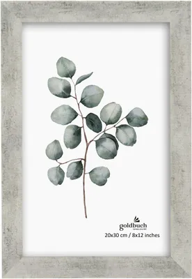 Produktbild von Goldbuch Beton, Einzelbilderrahmen, MDF-Platten, Grau, Tisch, Wand, 20 x 30 cm, Rechteckig