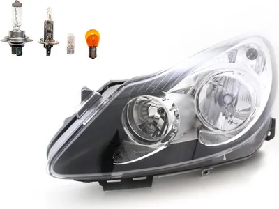 Produktbild von Scheinwerfer passend für Opel Corsa D 07/2006-12/2010 Links Leuchtmittel 1216194 93189361 Johns
