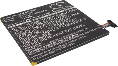 Produktbild von TECHTEK Akku Kompatibel mit [Asus] K00L, K013, K01G, M80T, M81C, ME173X, Me176, ME176C, ME176CX, ME180A, ME1Pn51, Memo Pad 7, Memo Pad 8HD, Memo Pad