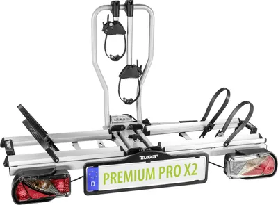 Produktbild von EUFAB Fahrradheckträger PREMIUM PRO X2 für 2 Fahrräder komplett vormontiert