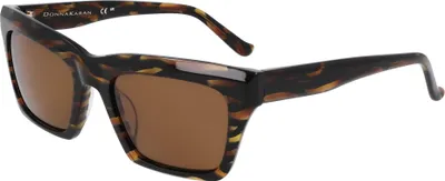 Produktbild von Donna Karan DO515S Brown horn 53/19/140 Damen Sonnenbrillen