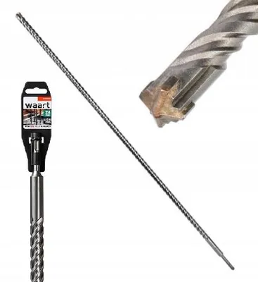 Obrázek produktu pro Jufisto Vrták do betonu Křížový SDS-plus 24 x 1000 mm