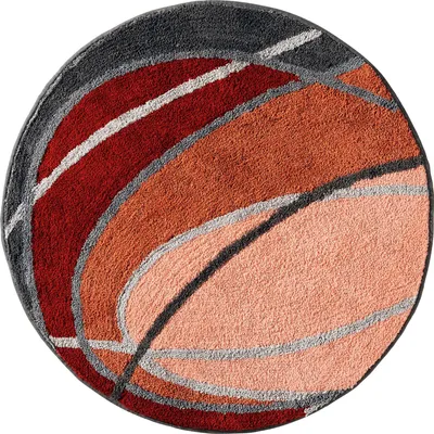 Produktbild von REDBEST Badematte Lynn" terra rund:  90 cm Ø"