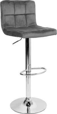 Produktbild von Eleganter Barhocker Arako in Graphit Velvet