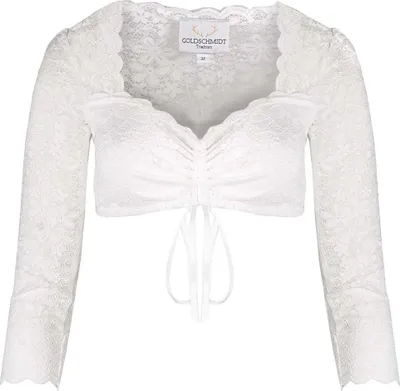 Produktbild von Dirndlbluse Rosalie weiß 44