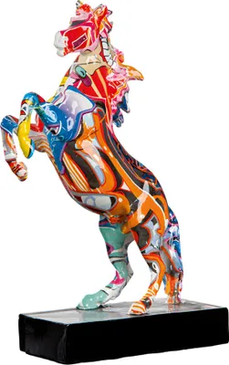 Produktbild von Gilde (Casablanca) Skulptur Pferd Street Art | Kunstharz | mehrfarbig