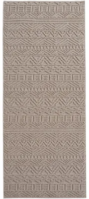 Image de Helix Azt tapis poils ras coureur 80x250cm beige