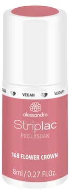 Productafbeelding van Alessandro Striplac, 8 ml, Roos, Bloemkrans, Kleur, Ochana, Versterkend, Glans, Fles