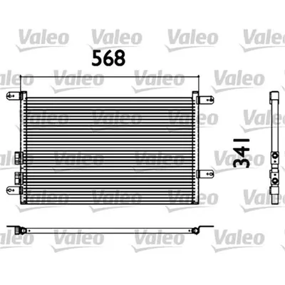 Produktbild von VALEO 817527 Kondensator Klimaanlage Klimakondensator für ALFA ROMEO 147 (937)