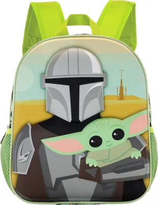 Produktbild von Jednokomorowy 3D Plecak Przedszkolny Mandalorian Grogu Baby Yoda