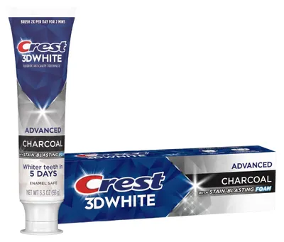 Immagine prodotto di Crest - Dentifricio Sbiancante al Carbone Attivo 93g - 3D White Advanced Charcoal