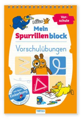 Immagine prodotto di TRÖTSCH - Die Maus Mein Spurrillenblock Vorschulübungen Übungsbuch