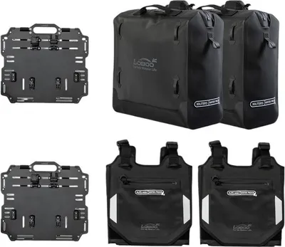 Zdjęcie produktu dla LOBOO Nadmuchiwane torby boczne motocyklowe 30+30L