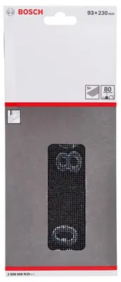 Produktbild von Schleifgitter, 93 x 230 mm, K80, 5er-Pack