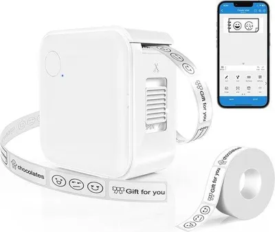 Image de Imprimante d'étiquettes Bluetooth portable pour un usage quotidien