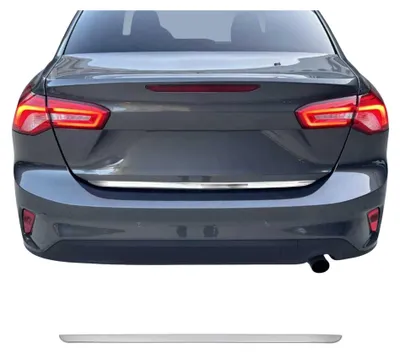 Image de Garniture de Hayon Coffre pour Ford Focus IV 2018-2021 acier inox, Image générée par une IA