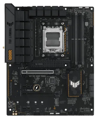 Zdjęcie produktu dla ASUS TUF GAMING A620-PRO WIFI, AMD, Gniazdo AM5, AMD Ryzen 5000 Series, AMD Ryzen 7000 Series, Gniazdo AM5, DDR5-SDRAM, 192 GB