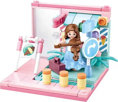 Produktbild von SKRZYPKI - Minizimmerblocks - Sluban - 110 Elemente