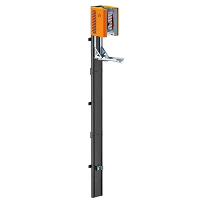 Immagine prodotto di Supporto da parete per bicicletta sollevatore verticale Cranit WS5 supporto per bicicletta sollevatore meccanico da parete nero arancione
