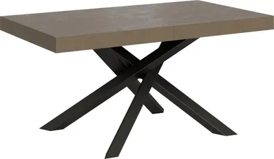 Obrázek produktu pro Rozkládací stůl 160/264x90 cm Volantis holubičí nohy antracitová barva