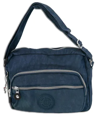 Immagine prodotto di Borsa Street leggera in nylon borsa da donna blu navy OTJ227B