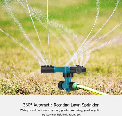 Image de Arroseurs à eau, Arroseurs rotatifs à eau, Arroseurs rotatifs à irrigation, Arroseurs pour pelouse, Arroseurs pour jardin