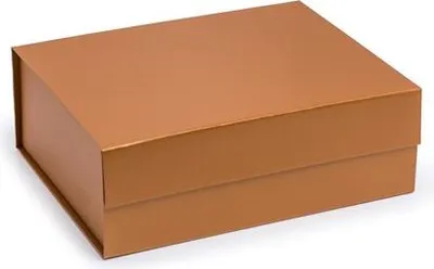 Obrázek produktu pro Magnetická měděná dárková krabička 330 x 255 x 115 mm (vnější rozměry) A4 Pro dárky