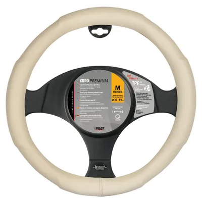 Obrázok produktu pre Kuro, Poťah volantu Skeentex - M - Ø 37/39 cm - béžový