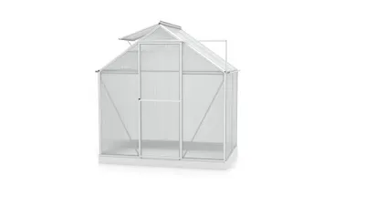 Obrázok produktu pre Vitavia "Triton 2500" skleník vrátane oceľového základu eloxovaný hliník 2,5 m² 4 mm HKP