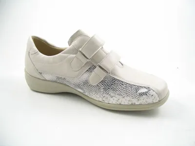 Produktbild von WALDLÄUFER Damen  Slipper bequem beige Gr. 5