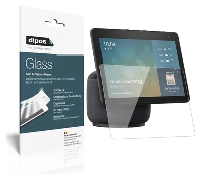 Produktbild von 2x dipos Glass klar Amazon Echo Show 10 (3. Generation)