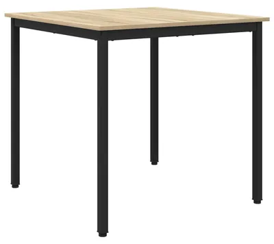 Image de Table de salle à manger / Table de repas 80 x 80 x 75 cm Carré